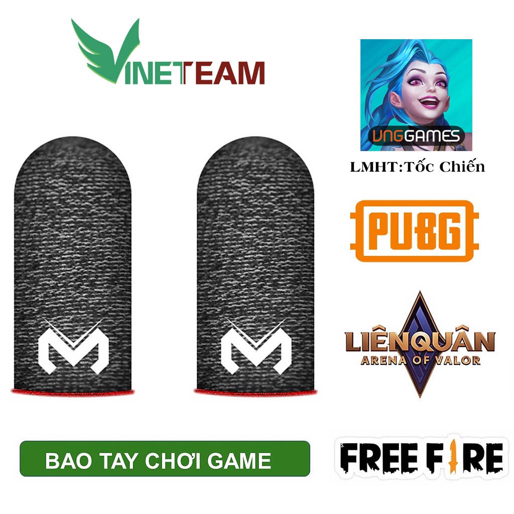 Bao Tay Chơi Game ff, Pubg, Liên Quân... Găng tay chơi game Chống Mồ Hôi, Siêu Nhạy, Co Giãn Cực Tốt.