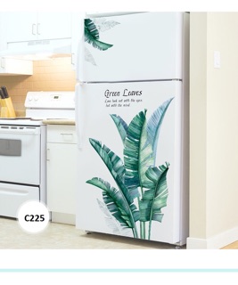 Decal chùm lá vẽ phong cách mới