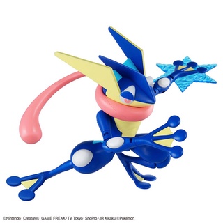 Pokemon Greninja action figure mounted model toys
