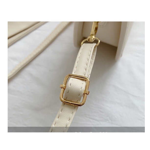 Túi Nữ Đeo Chéo Da Pu Đơn Giản Trẻ Trung Dây Đeo Tạo Điểm Nhấn