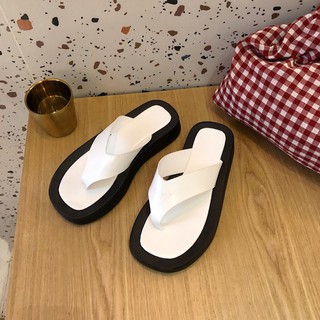Dép Xỏ Ngón Đế Dày Thời Trang Đi Biển Cho Nữ