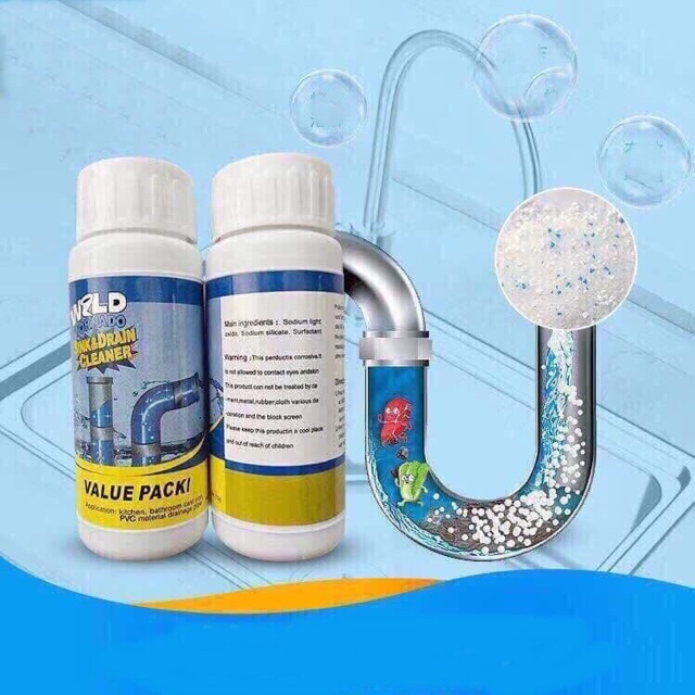 BỘT THÔNG TẮC CỐNG DẠNG LỌ