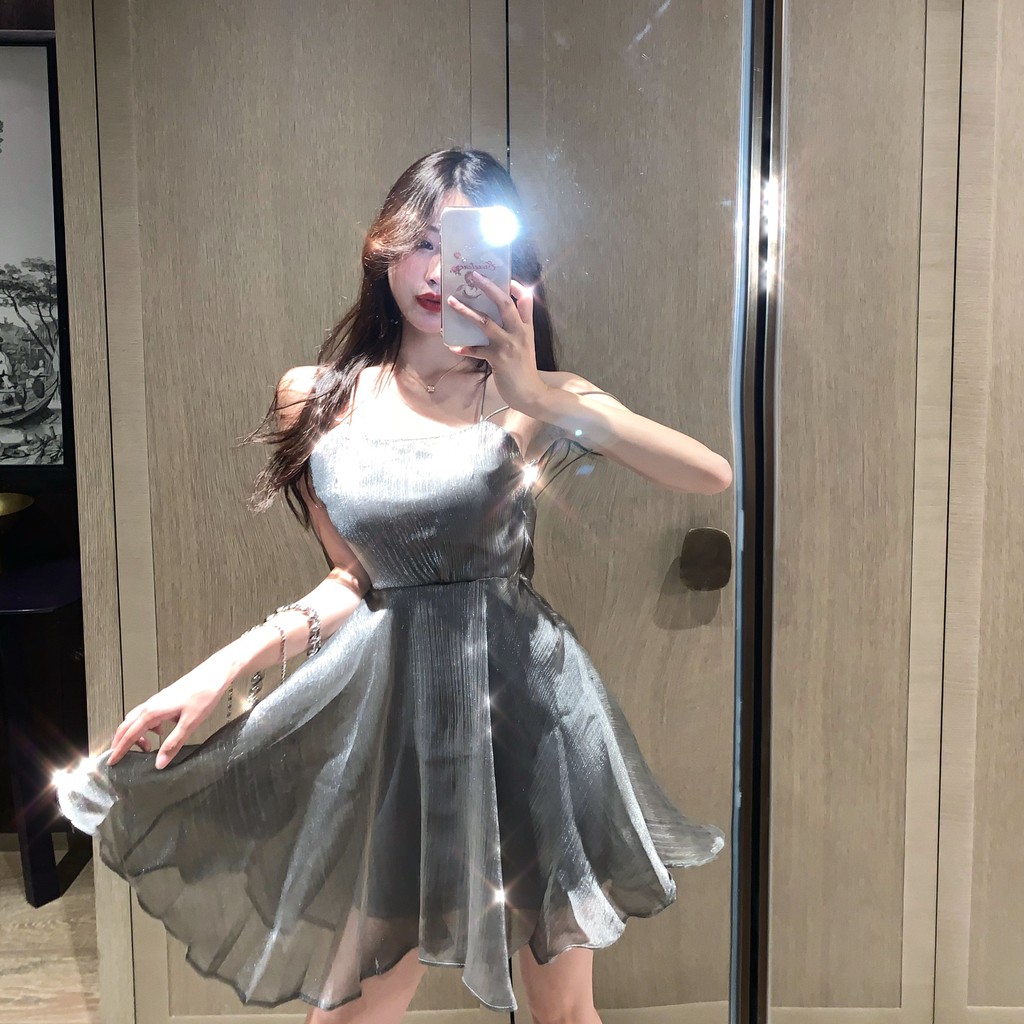 Đầm hở lưng đan dây sexy đi biển, đi tiệc. | BigBuy360 - bigbuy360.vn