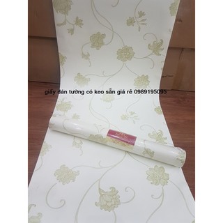 (tặng dụng cụ dán) cuộn 10m giấy dán tường phòng ngủ nhẹ nhàng
