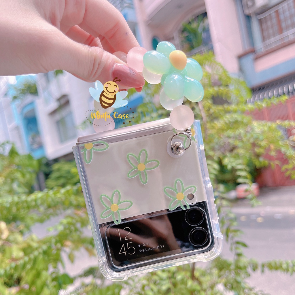 Ốp kèm móc khóa Samsung Galaxy Z Flip 3 / Z Flip 4 -ZF307