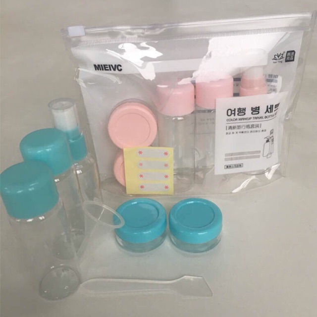 BỘ CHIẾT MỸ PHẨM 6 MÓN HÀN QUỐC