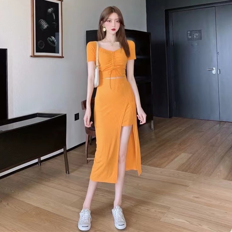 Đầm Ôm Dáng Thời Trang Mùa Hè Hàn Quốc Dành Cho Nữ