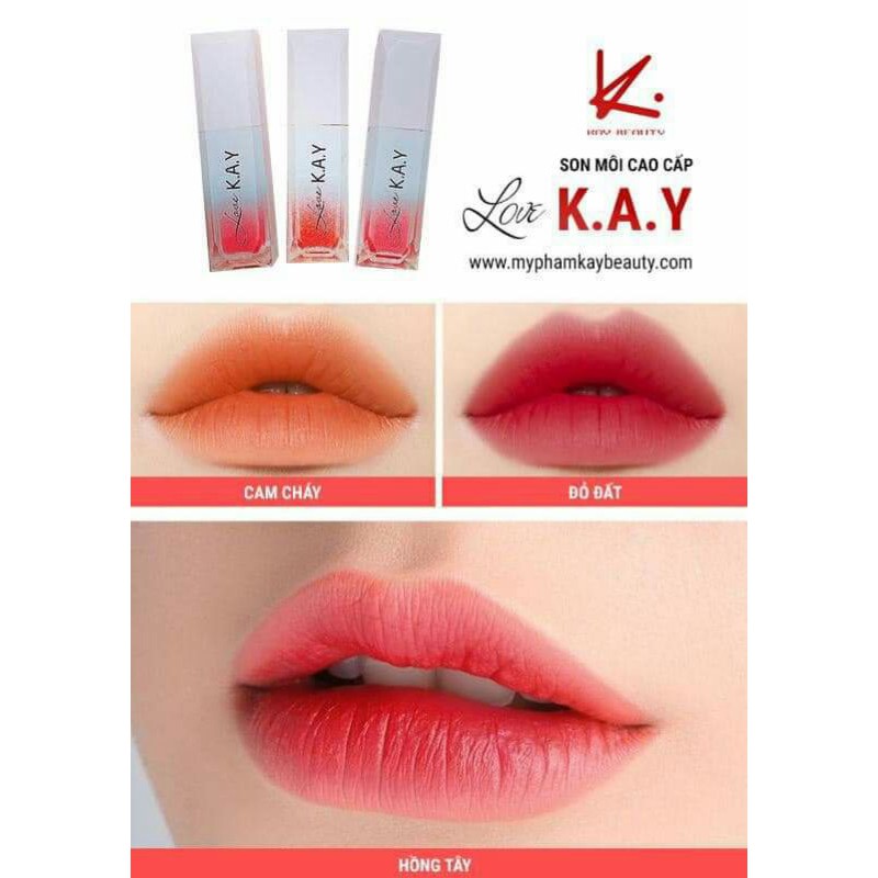 SON KEM LÌ, KHÔNG CHÌ –KAY BEAUTY