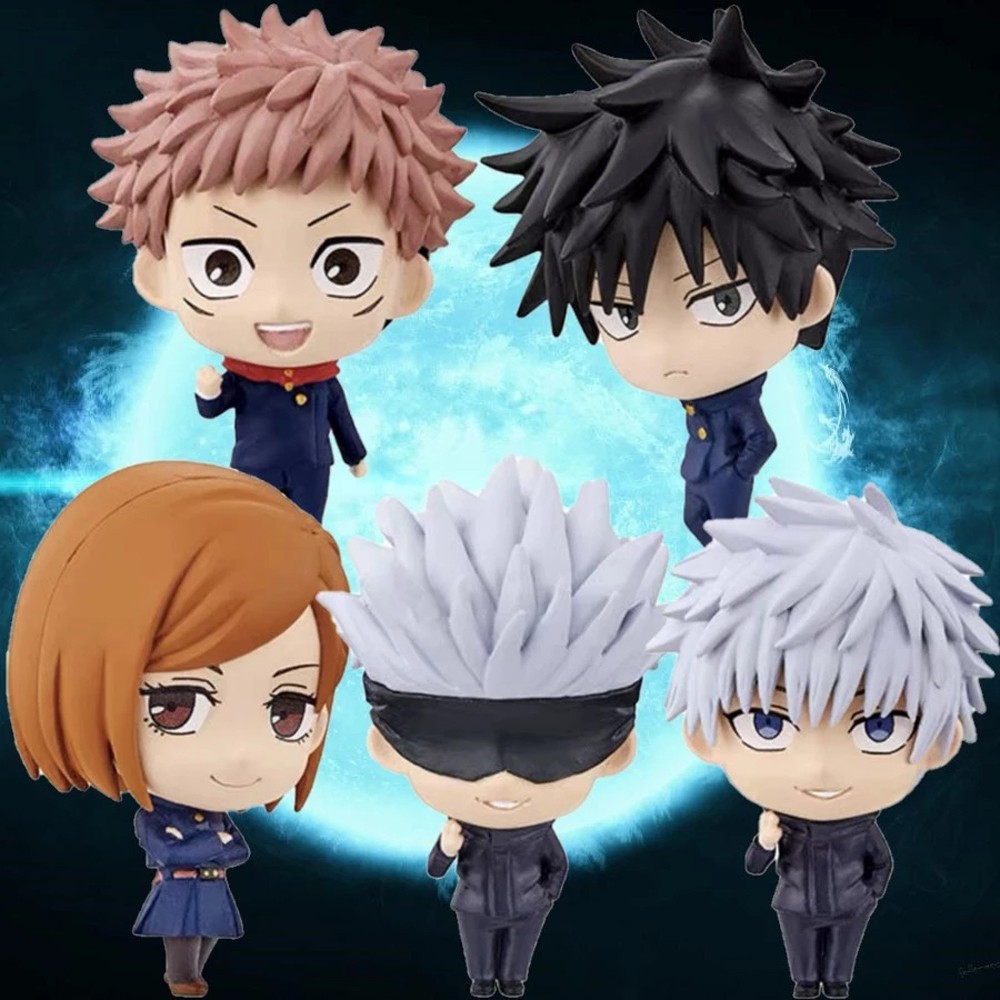Set 5 Mô Hình Đồ Chơi Nhân Vật Hoạt Hình Nhật Bản Jujutsu Kaisen