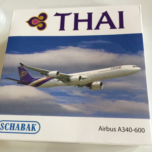 Mô Hình Máy Bay Thái Lan A340-600Thai Tỉ Lệ 1: 600