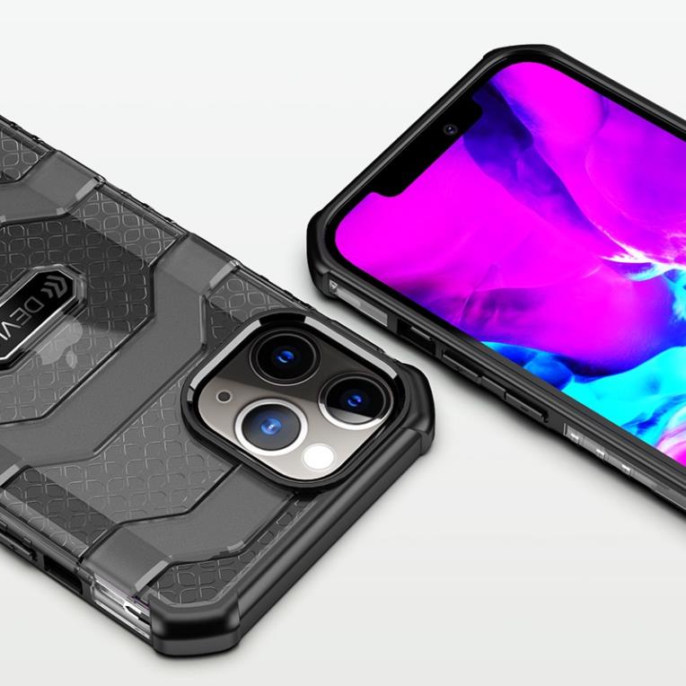 Ốp lưng devia chống sốc iPhone 13, 13 Pro, 13 Pro Max viền mềm nam tính Vanguard Shock Proof Case