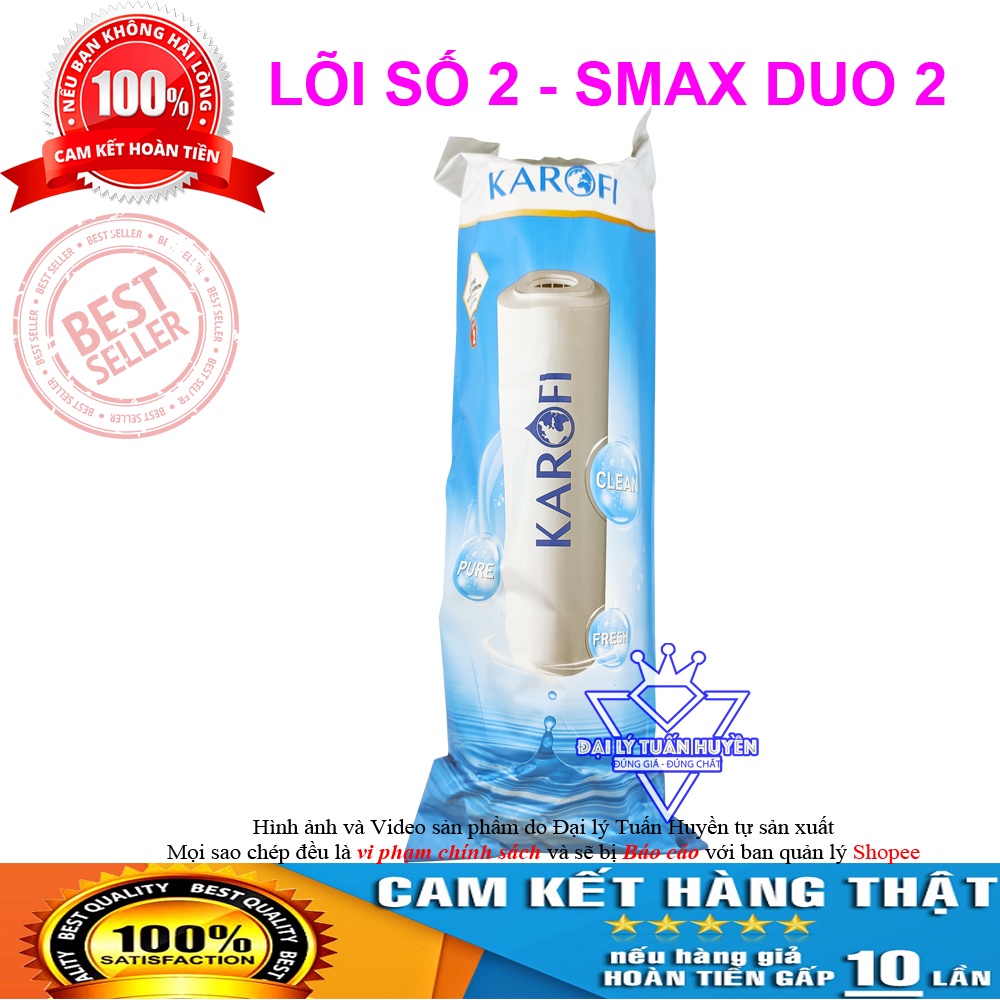 Lõi lọc nước số 2 Karofi chính hãng