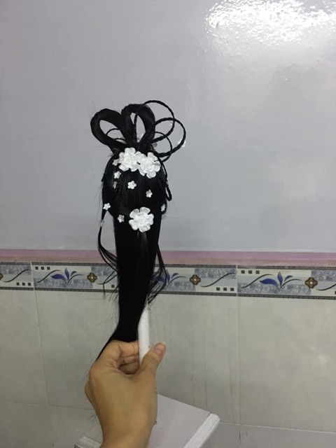 Giá gỗ may/trưng tóc búp bê - size 13cm-15cm-18cm-20cm-24cm-30-32-34cm