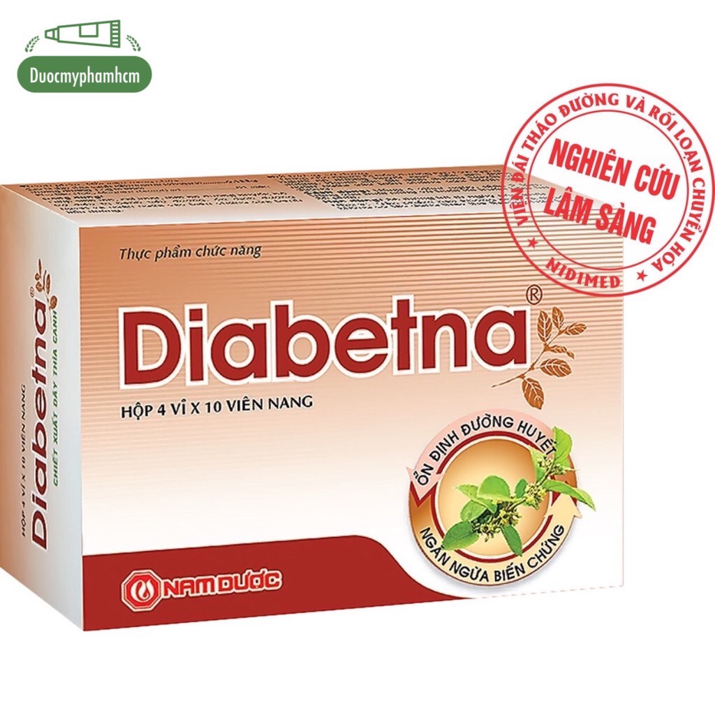 Diabetna Viên / 1 Hộp ( 4 Vỉ)