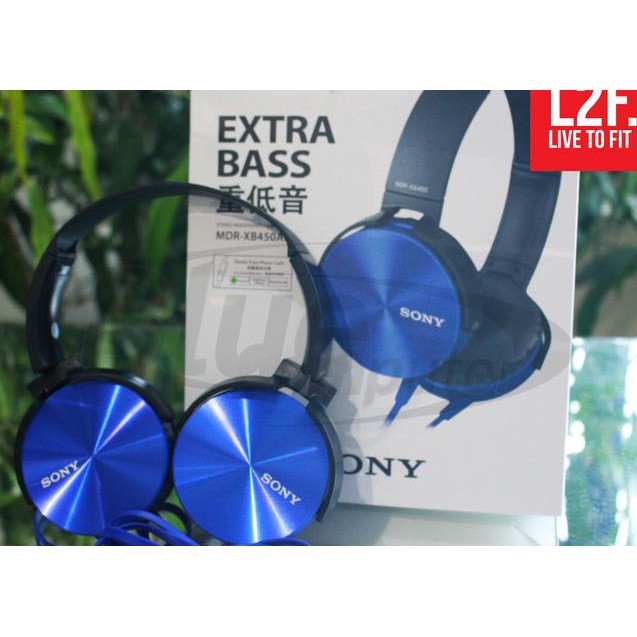 Tai Nghe Chụp Tai Sony Mdr-Xb450Ap Có Mic Và Phụ Kiện