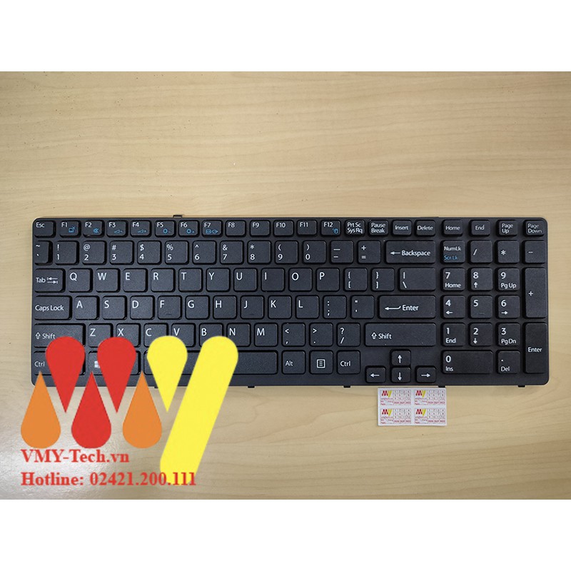 Bàn phím laptop Sony Vaio SVE-15 SVE15 SVE15115YCB SVE15115YCP SVE151D11L SVE151D11M 149091911ES NEW 100%