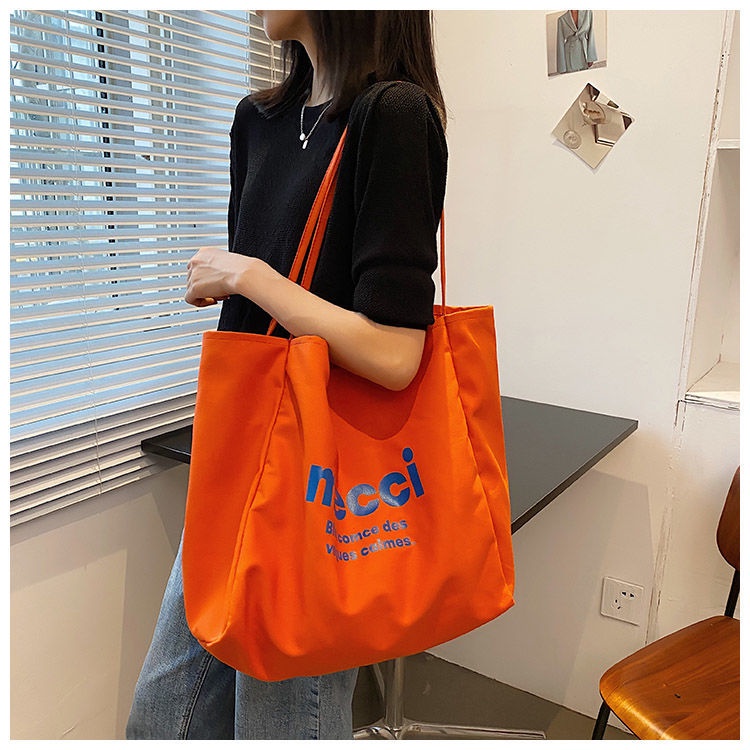 Túi xách canvas cỡ lớn thời trang cho nữ