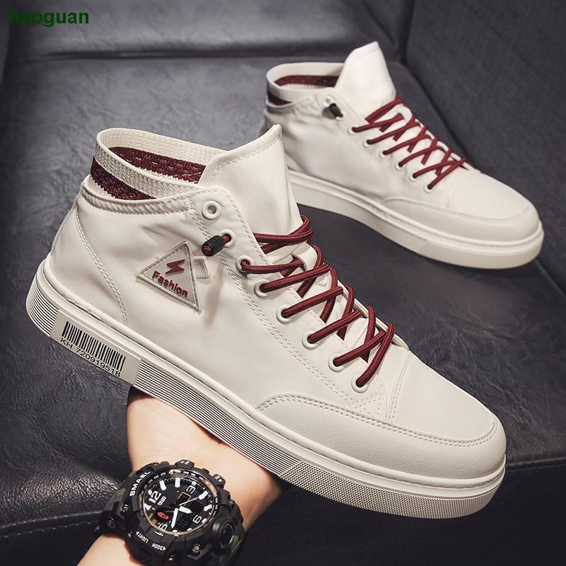 Giày Vải Canvas Cổ Cao Thoáng Khí Thời Trang Mới 2022 Cho Nam