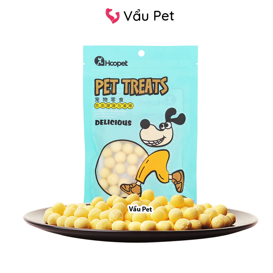 Đồ ăn chó mèo Phô Mai Viên - Bánh thưởng, đồ ăn vặt cho chó mèo Vẩu Pet Shop