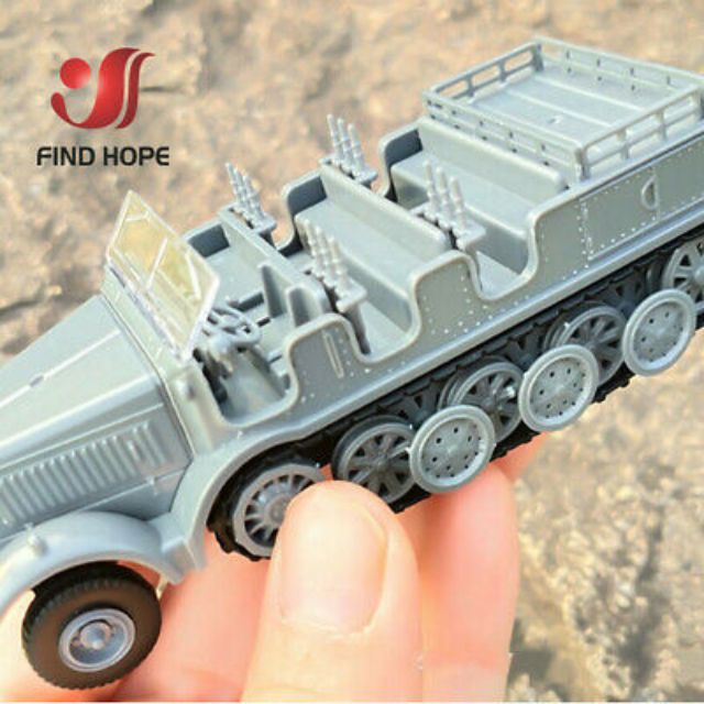 đồ chơi Mô hình xe quân sự Đức 1/72 4d sd.kfz.7