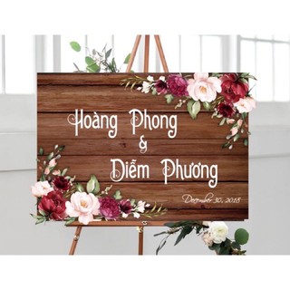 Bảng cưới, Bảng kí tên cô dâu chú rể độc quyền của XUYDU