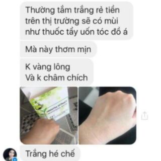 Tắm trắng trà xanh