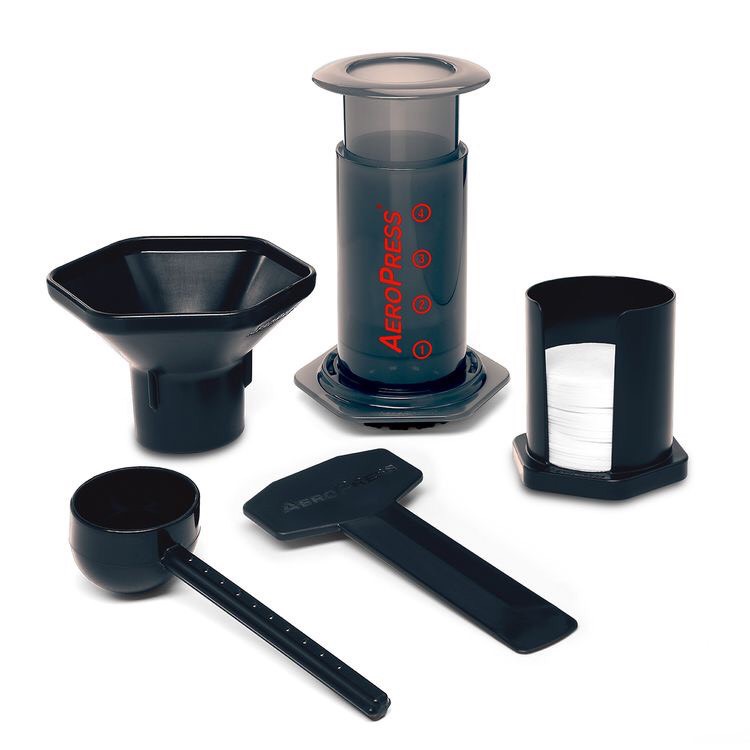 Bộ Dụng Cụ Pha Cà Phê AEROPRESS + 350 Giấy lọc - PHIÊN BẢN MỚI 2020 - MADE IN USA