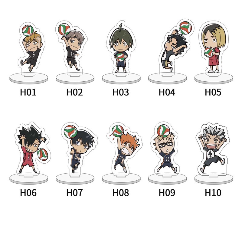 Tmdbyx Mô Hình Nhân Vật Anime Haikyuu Bằng Acrylic Đứng Để Bàn Trang Trí