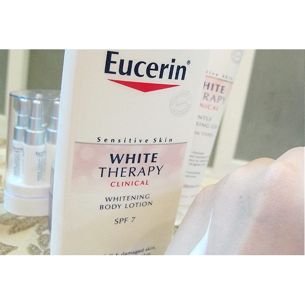 SỮA DƯỠNG THỂ TRẮNG DA EUCERIN WHITE BODY LOTION SPF7 250ML CHÍNH HÃNG - 5648