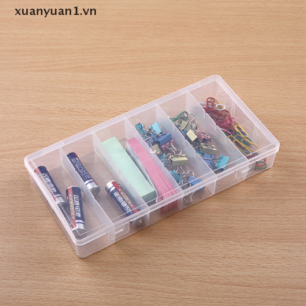 Hộp Nhựa 6 Ngăn Đựng Đồ Dùng Tiện Lợi