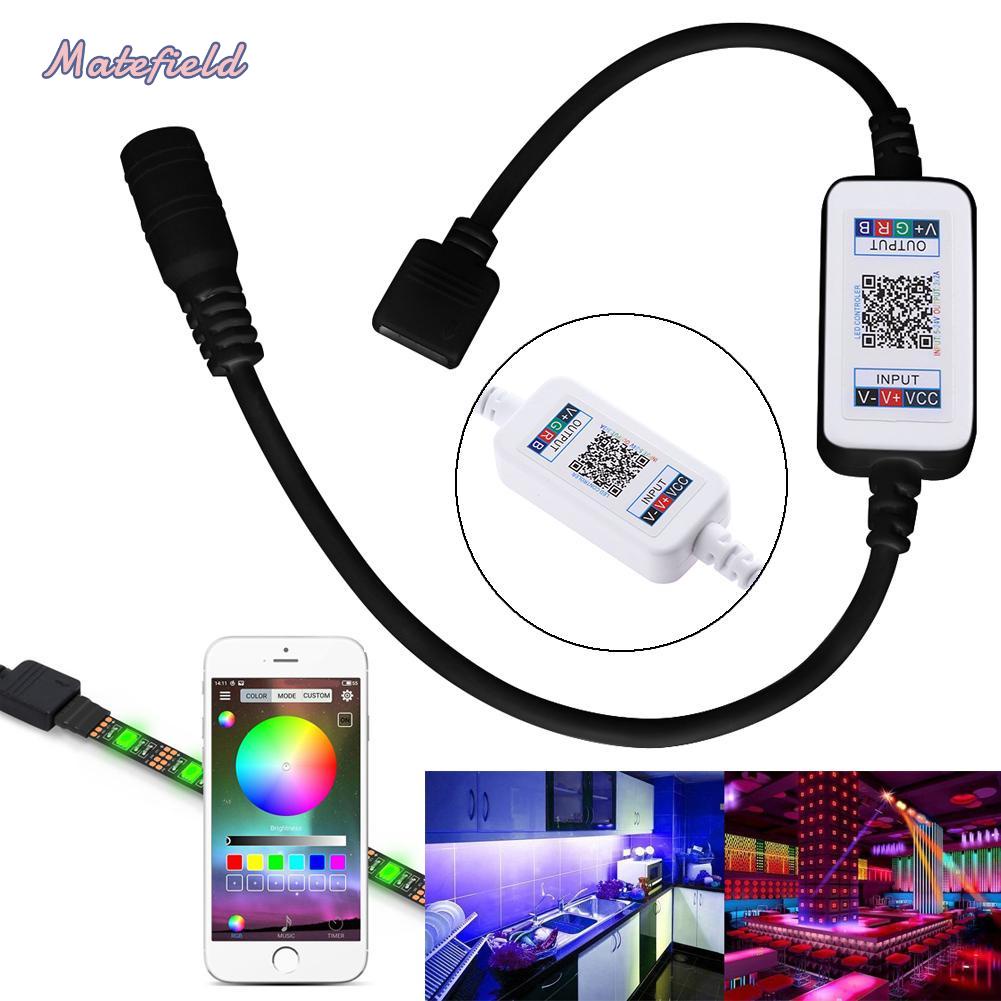 Bộ Điều Khiển Từ Xa Không Dây Bluetooth 4.0 5v-24v Cho Dây Đèn Led Rgb