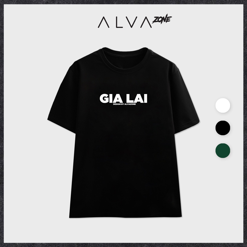 Áo Thun Gia Lai LocalBrand Phông Cổ Tròn Tay Lỡ Unisex Nam Nữ Thế Hệ Genz
