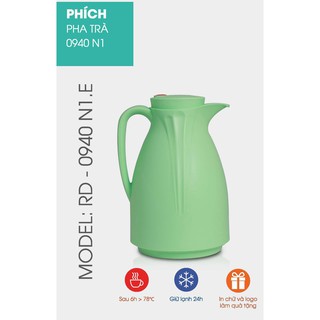 Phích pha trà rạng đông 1 lít - rd - 0940 n1.e