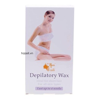 Hộp 10 Miếng dán wax tẩy lông Run Caili