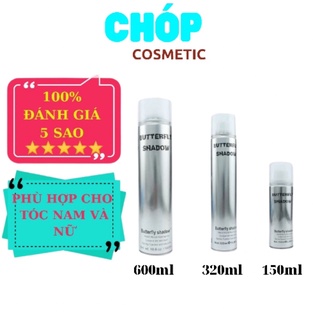 Gôm Xịt Tóc Butterfly Shadow 150ml 320ml 600ml Chính Hãng