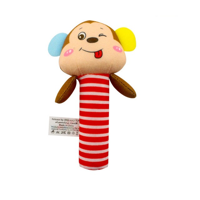 Đồ Chơi Chút Chít Cho Bé Đồ Chơi Cầm Tay Cho Bé Sơ Sinh Happy Monkey TCT12