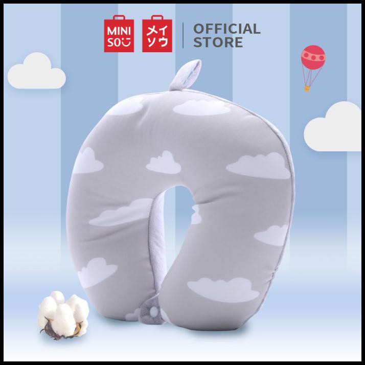 Miniso Gối Kê Cổ Du Lịch Màu Xám Tvl144