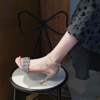 Giày Cao Gót Đính Đá Lấp Lánh