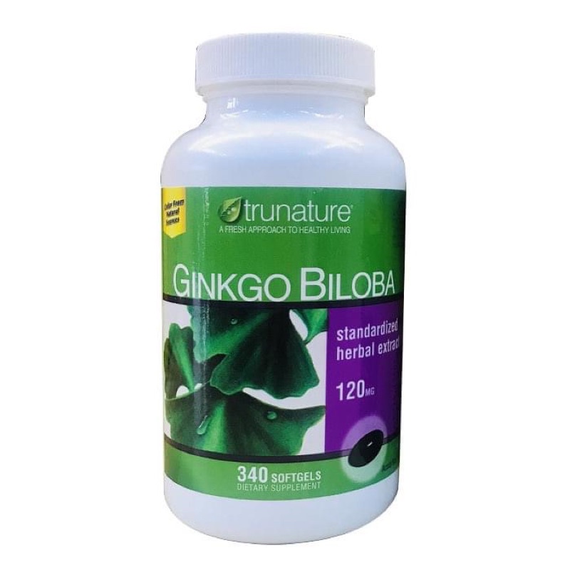Ginkgo Biloba Trunature 340viên Bổ Não Mỹ