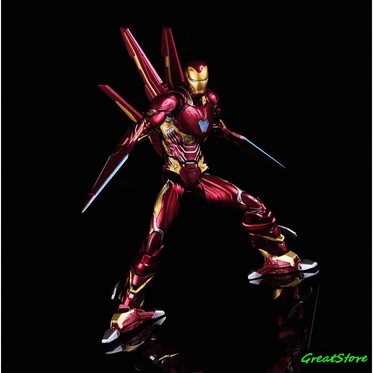 Mô hình nhân vật Ironman MK50 avengers SHF FIGMA cử động được