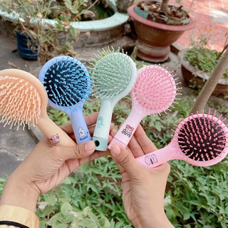 Lược Chải Tóc Rối có Gương Cao Cấp