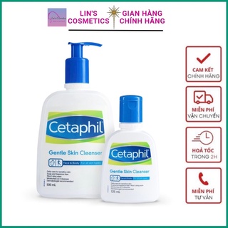 Sữa rửa mặt cetaphil gentle skin cleanser 125ml - 500ml