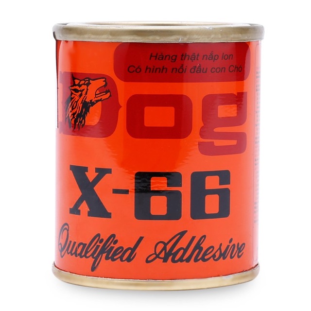 Keo Dog X66 dính thảm, da, cao su, màng nhựa với gỗ, formica 100ml