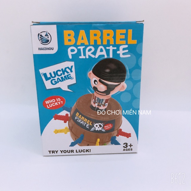 [Lucky game][Loại lớn 22 cm] Hộp đồ chơi đâm thùng hải tặc cho bé chơi đội nhóm đồ chơi cho bé trẻ em
