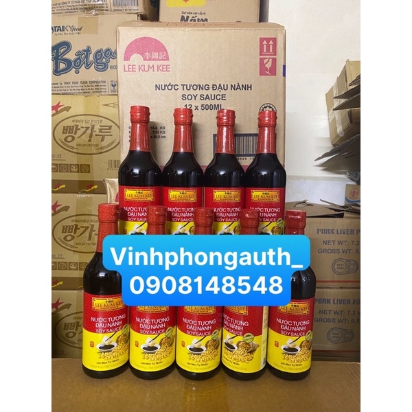 NƯỚC TƯƠNG ĐẬU NÀNH LEE KUM KEE 500ML
