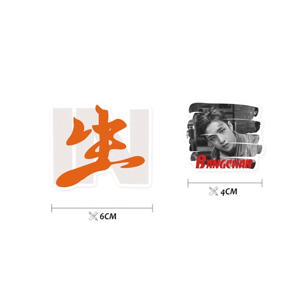 STRAY KIDS Album《Christmas EveL》Sticker STRAYKIDS No Easy Phone Luggage Tag Diy Stickers