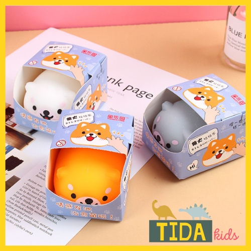 Chó shiba bóp mềm hot trend squishy mochi siba cute - ảnh sản phẩm 2