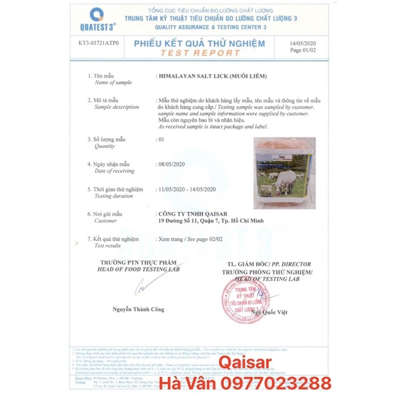 Đá liếm Himalaya khai thác và nhập khẩu từ Pakistan