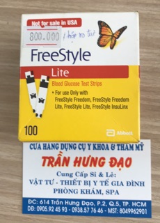 Que thử đường huyết FreeStyle Lite