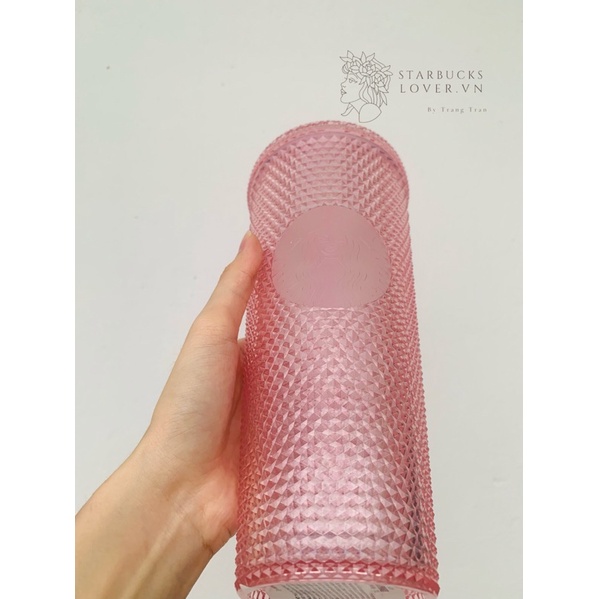 |CHÍNH HÃNG| LY GAI STARBUCKS GLITTER PINK SIZE KHỦNG 710ml